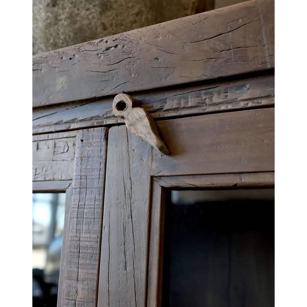 Clearance Chic Antique Grimaud Vitrinenschrank mit Glastüren