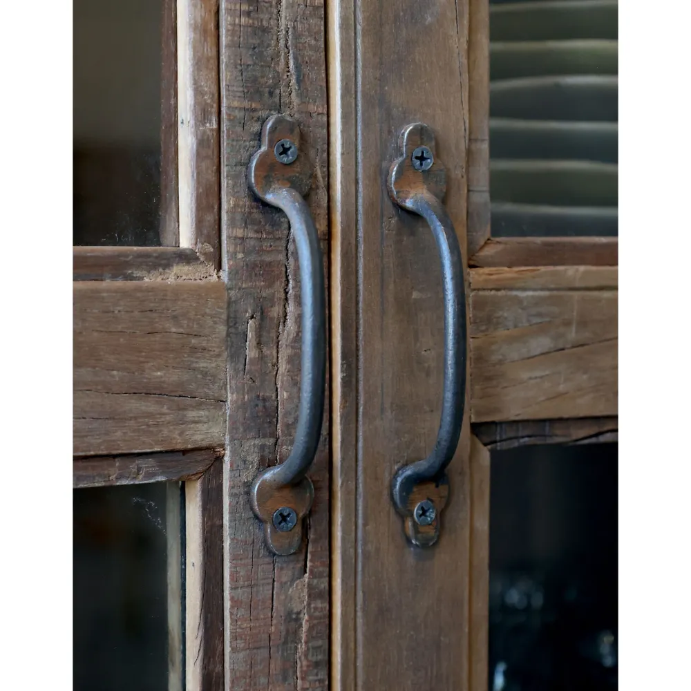 Clearance Chic Antique Grimaud Vitrinenschrank mit Glastüren
