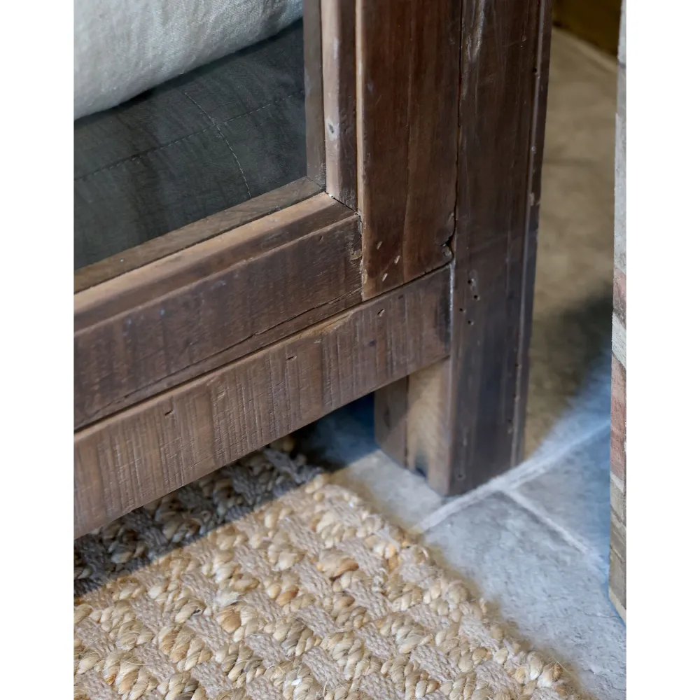 Clearance Chic Antique Grimaud Vitrinenschrank mit Glastüren