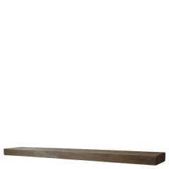 Discount Chic Antique Halterloses Regalbrett aus Holz