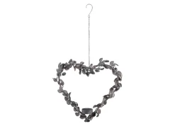 Hot Chic Antique Herzkranz Teelichthalter mit Aufhang