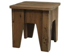 Discount Chic Antique Hocker aus Fichtenholz