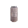 Outlet Chic Antique Hohe Vase aus Glas mit Muster