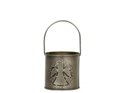 New Chic Antique Hurricane Windlicht mit Dekor