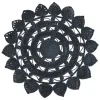 Best Chic Antique Jute Teppich mit Muster