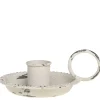 Hot Chic Antique Kammerleuchter mit Perlkante