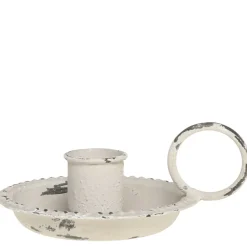 Hot Chic Antique Kammerleuchter mit Perlkante
