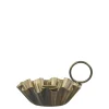 Hot Chic Antique Kammerleuchter mit Rillen antik messing