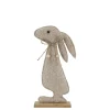 Outlet Chic Antique Kaninchen aus Filz, Aufsteller