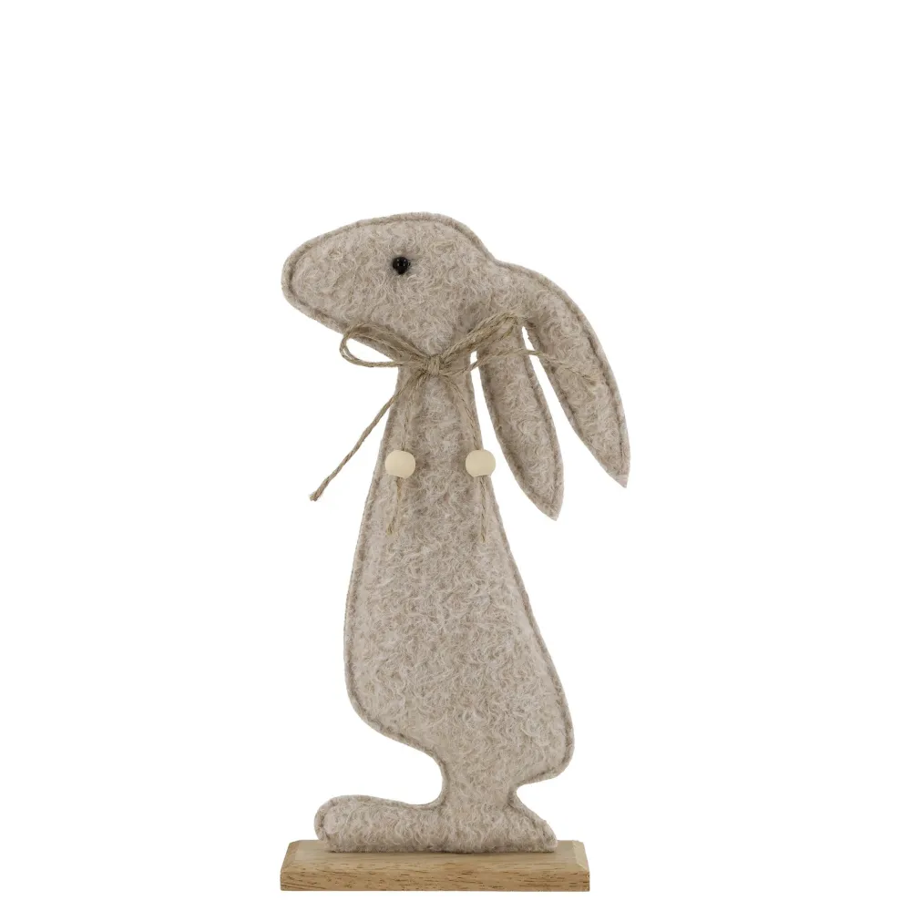 Outlet Chic Antique Kaninchen aus Filz, Aufsteller