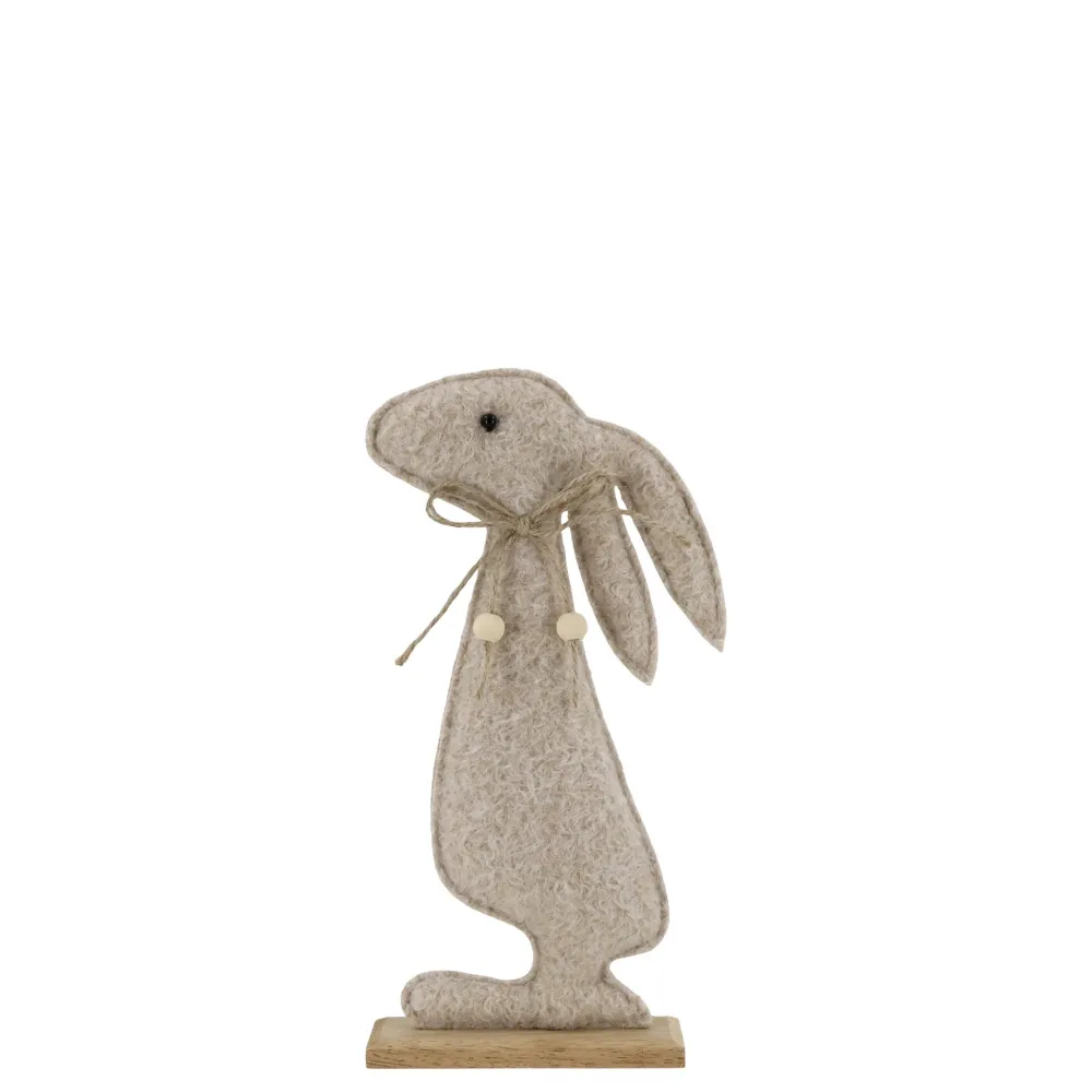 Outlet Chic Antique Kaninchen aus Filz, Aufsteller