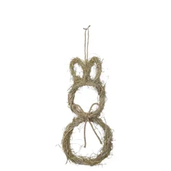 Sale Chic Antique Kaninchen geflochten Wanddeko
