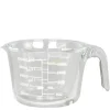 New Chic Antique Kanne aus Glas mit Messeinheiten