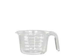 New Chic Antique Kanne aus Glas mit Messeinheiten