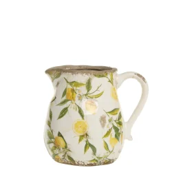 Clearance Chic Antique Kanne Limone mit Zitronenmotiv