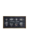 New Chic Antique Küchen Bild mit Kaffee Motiv und Naturrahmen