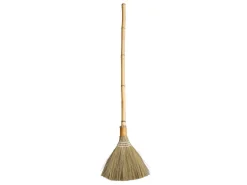 Outlet Chic Antique Kehrbesen aus Naturstroh