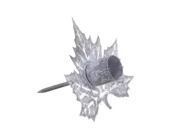 Sale Chic Antique Kerzenhalter Blatt mit Spieß