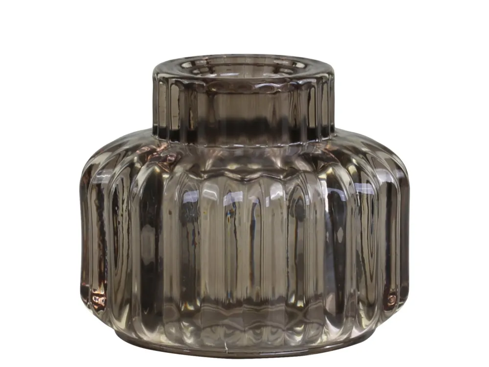 Chic Antique Kerzenhalter mit Rillen