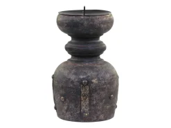 Best Chic Antique Kerzenhalter aus Mangoholz