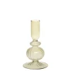 Discount Chic Antique Kerzenständer in Olivenfarbe