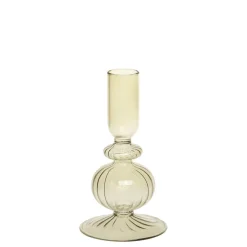 Discount Chic Antique Kerzenständer in Olivenfarbe