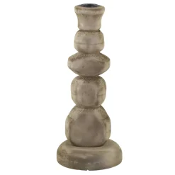 Discount Chic Antique Kerzenständer aus Holz