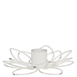 Clearance Chic Antique Kerzenständer in Blumenform