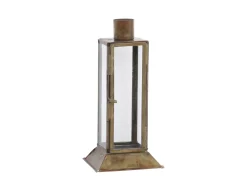 New Chic Antique Kerzenständer Laterne für Mini Stabkerzen