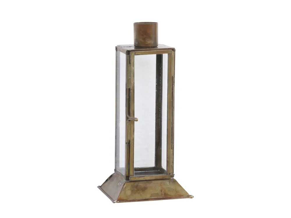 New Chic Antique Kerzenständer Laterne für Mini Stabkerzen