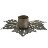 Chic Antique Kerzenständer Blatt für Mini Stabkerze