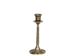 Clearance Chic Antique Kerzenständer für Stabkerze antique messing