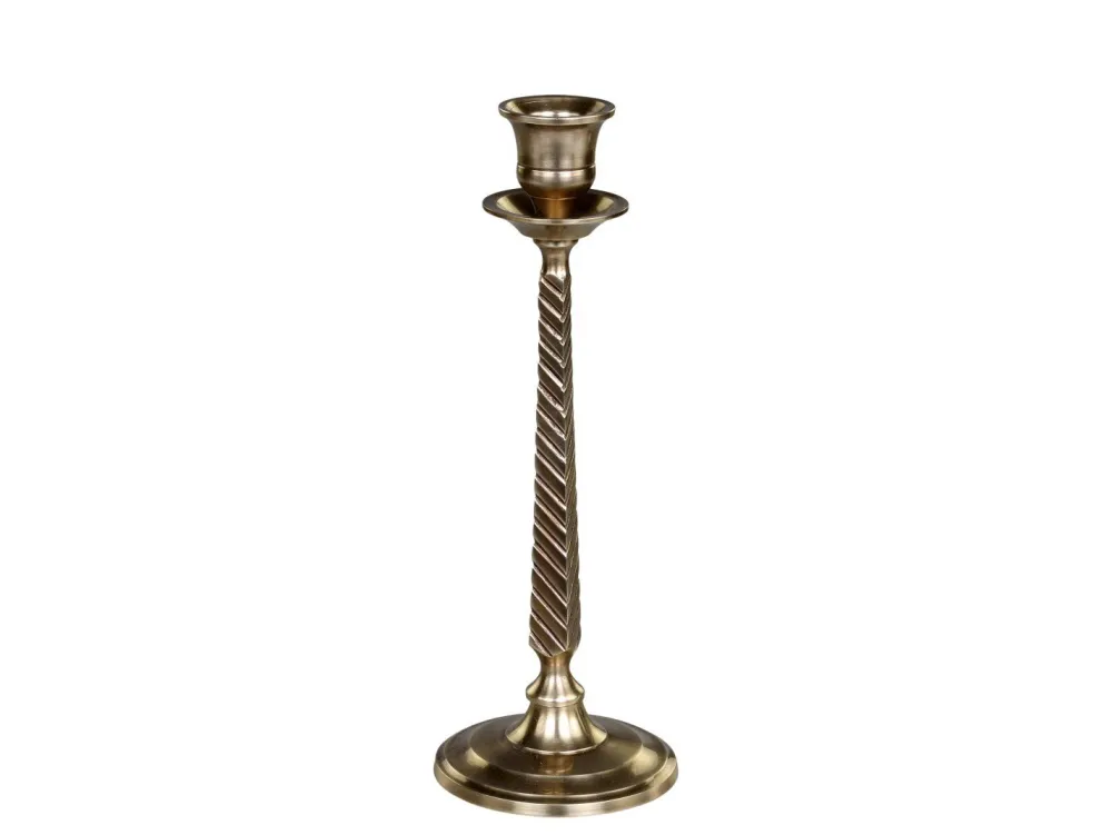 Clearance Chic Antique Kerzenständer für Stabkerze antique messing