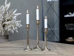 Clearance Chic Antique Kerzenständer für Stabkerze antique messing