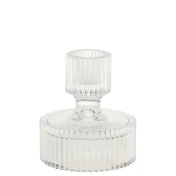 Sale Chic Antique Kerzenständer für Stabkerzen aus Glas