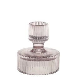 Sale Chic Antique Kerzenständer für Stabkerzen aus Glas