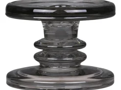 New Chic Antique Kerzenständer für Stumpenkerzen kohle