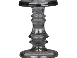 New Chic Antique Kerzenständer für Stumpenkerzen kohle