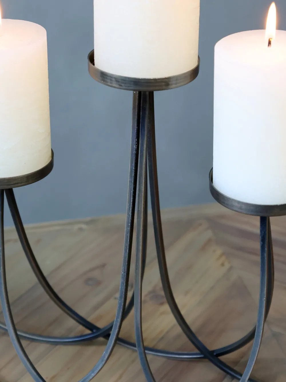 Discount Chic Antique Kerzenständer für 5 Stumpenkerzen