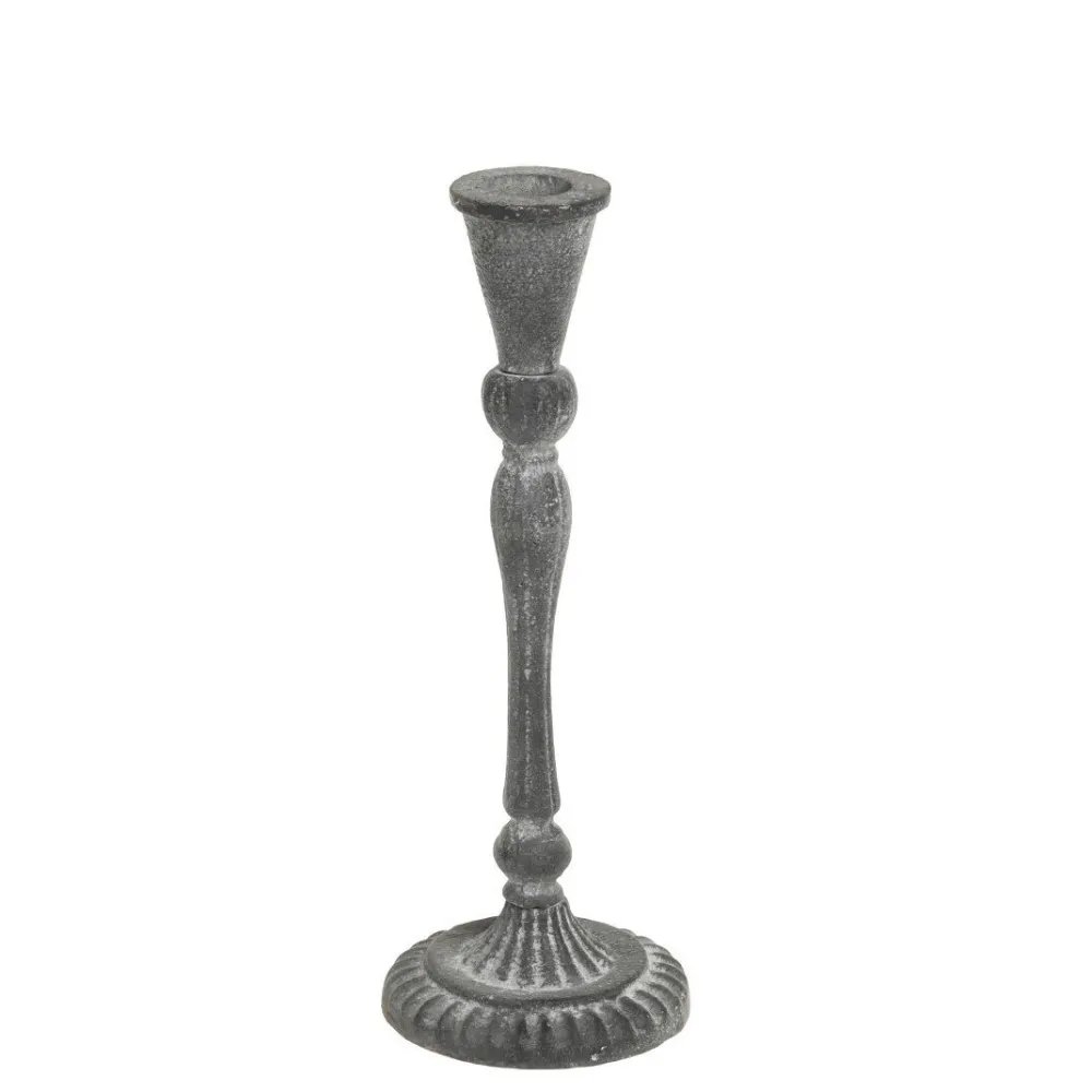 New Chic Antique Kerzenständer für Stabkerzen aus Eisen