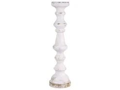 Best Chic Antique Kerzenständer für Stumpenkerzen aus Holz