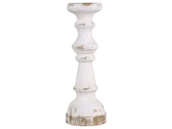 Best Chic Antique Kerzenständer für Stumpenkerzen aus Holz