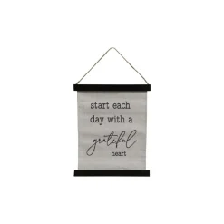 Discount Chic Antique Kleine Leinwand mit Text zum Aufhängen
