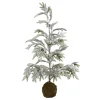 New Chic Antique Künstllicher Tannenbaum mit Schnee & LED inkl. Timer