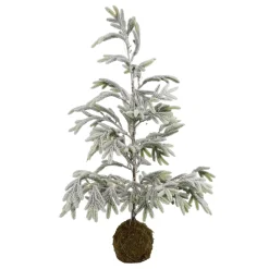 New Chic Antique Künstllicher Tannenbaum mit Schnee & LED inkl. Timer