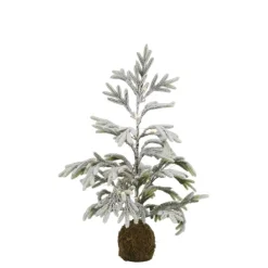 New Chic Antique Künstllicher Tannenbaum mit Schnee & LED inkl. Timer