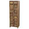 New Chic Antique Kommode mit 18 Ziegelformen Grimaud