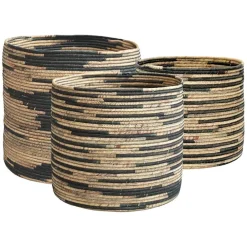 Clearance Chic Antique Körbe aus Wasserhyazinthe 3er Set