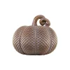New Chic Antique Kürbis mit goldener Verzierung