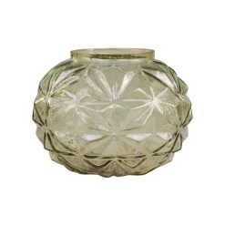 Clearance Chic Antique Kugelförmige Vase mit Schliff